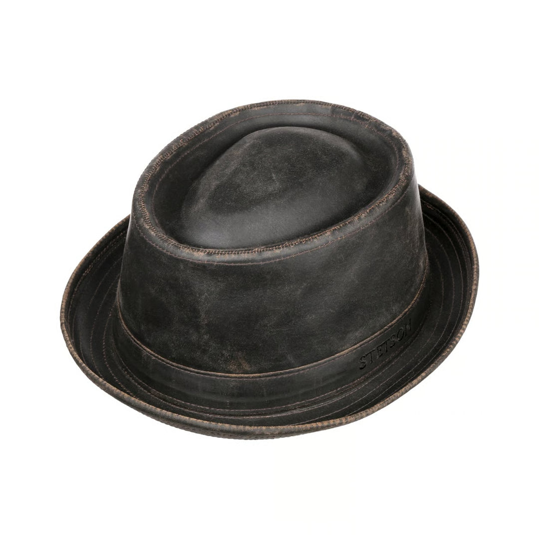 Stetson Odenton Porkpie Trilby Brown
