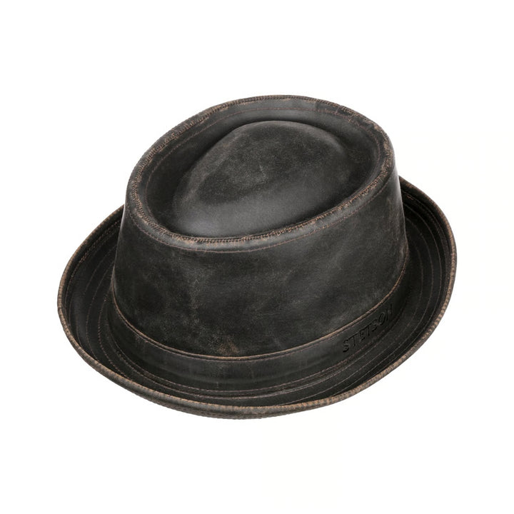 Stetson Odenton Porkpie Trilby Brown