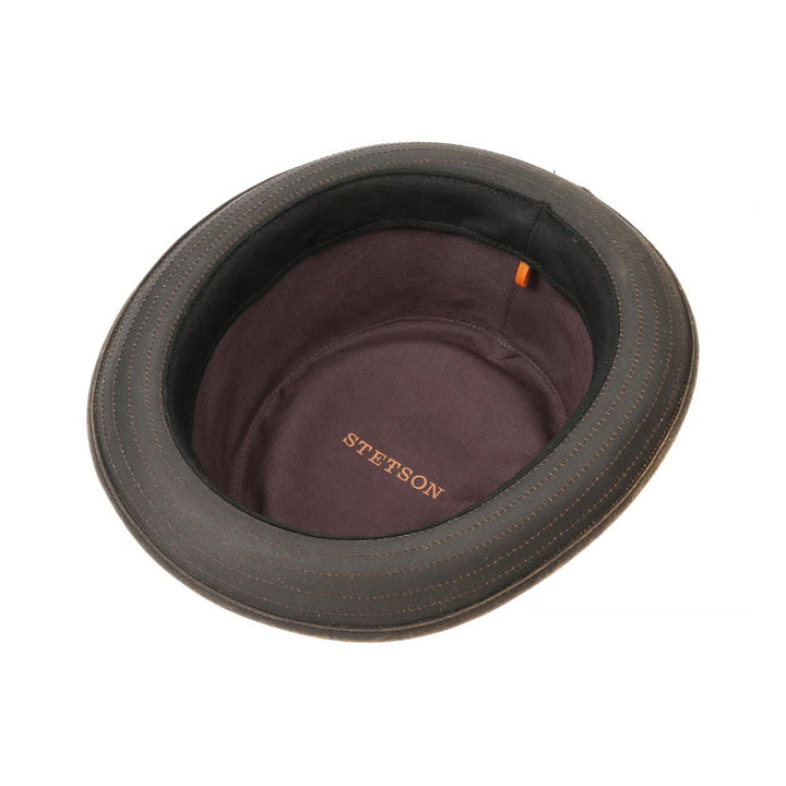 Stetson Odenton Porkpie Trilby Brown