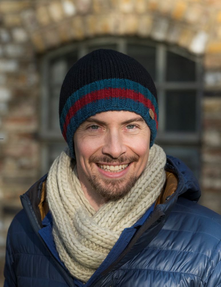Kusan Wool Beanie Hat Black