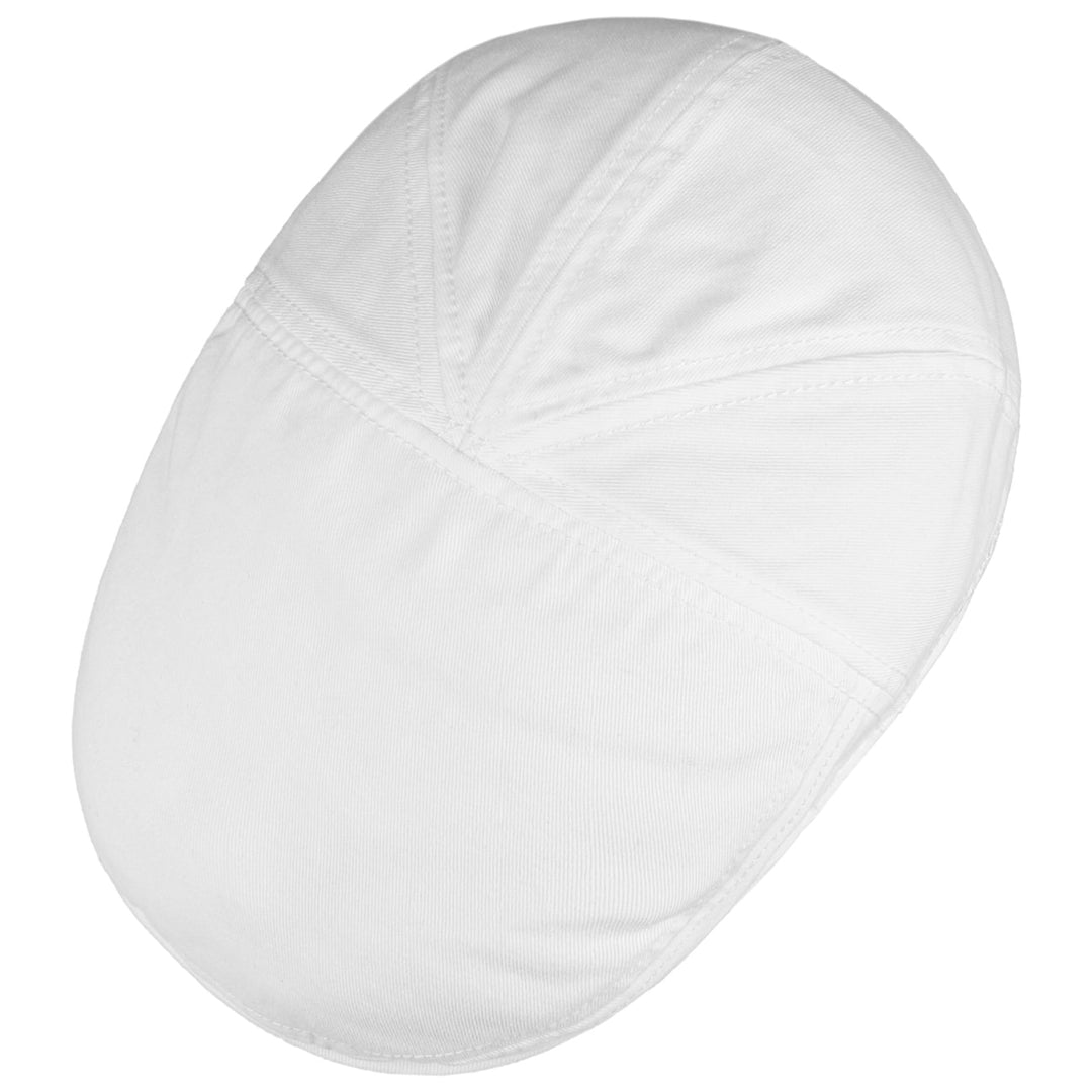 Stetson Paradise Cotton Ivy Flat Cap In White