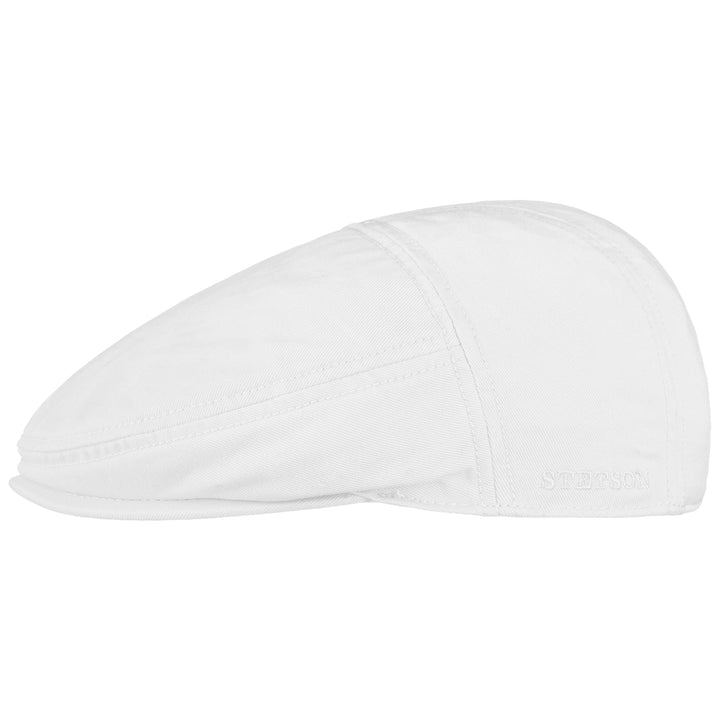 Stetson Paradise Cotton Ivy Flat Cap In White