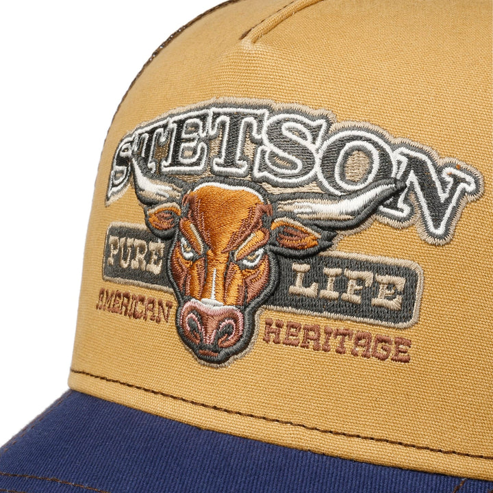 Pure Life Stetson American Baseball Trucker Cap Adjustable Snapback