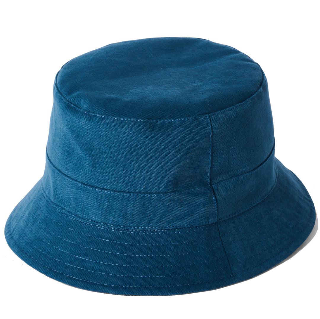 Failsworth Reversible 100% Cotton Bucket In Teal