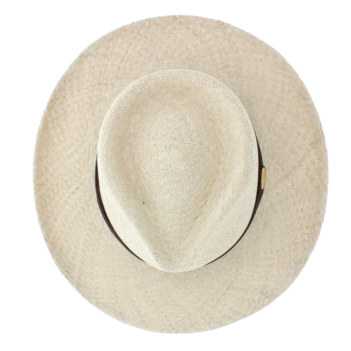 Barmah Outback Fine Raffia Straw Hat In Natural