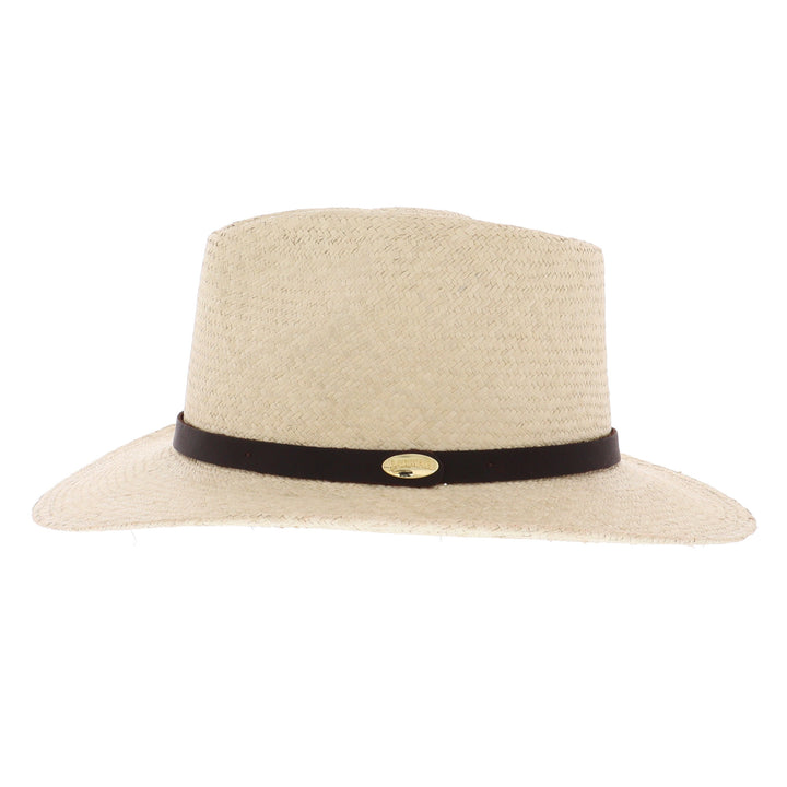 Barmah Outback Fine Raffia Straw Hat In Natural
