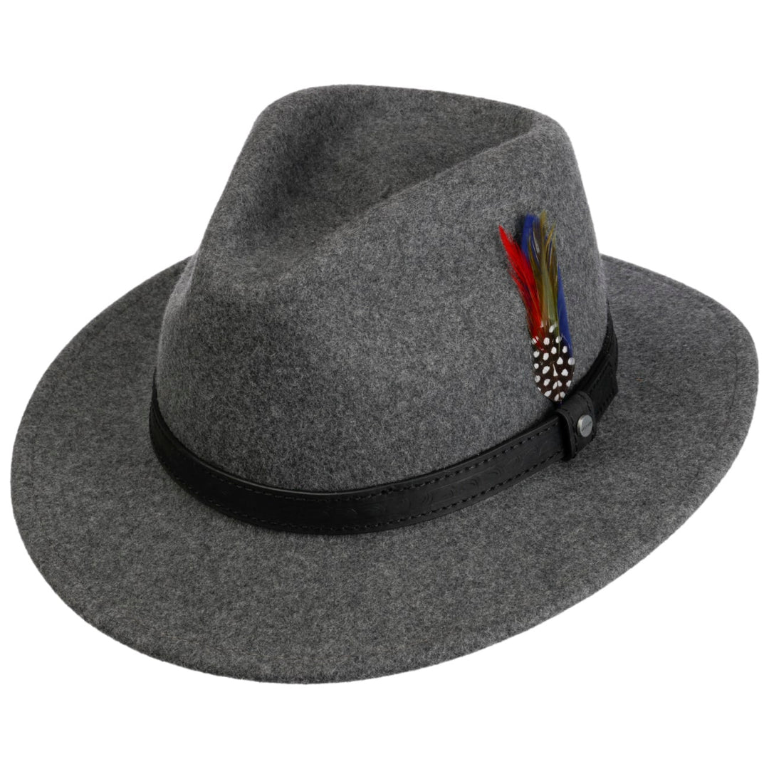 Stetson Rincova Traveller Wool Hat Grey