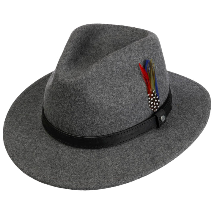 Stetson Rincova Traveller Wool Hat Grey
