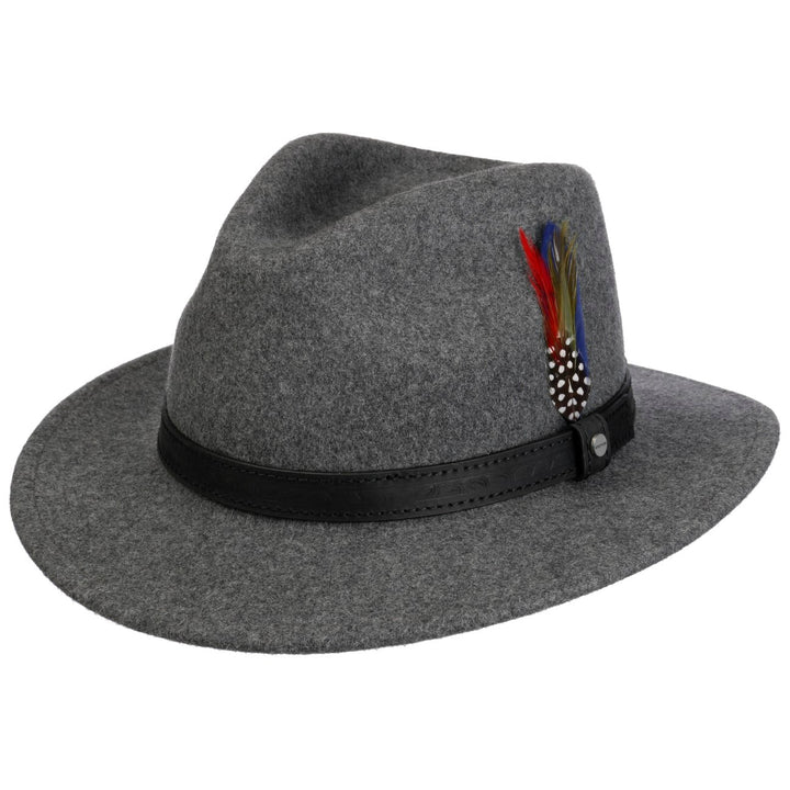 Stetson Rincova Traveller Wool Hat Grey