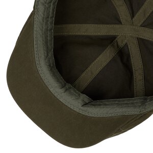 Stetson Waxed Cotton WR Duck Flat Cap Olive