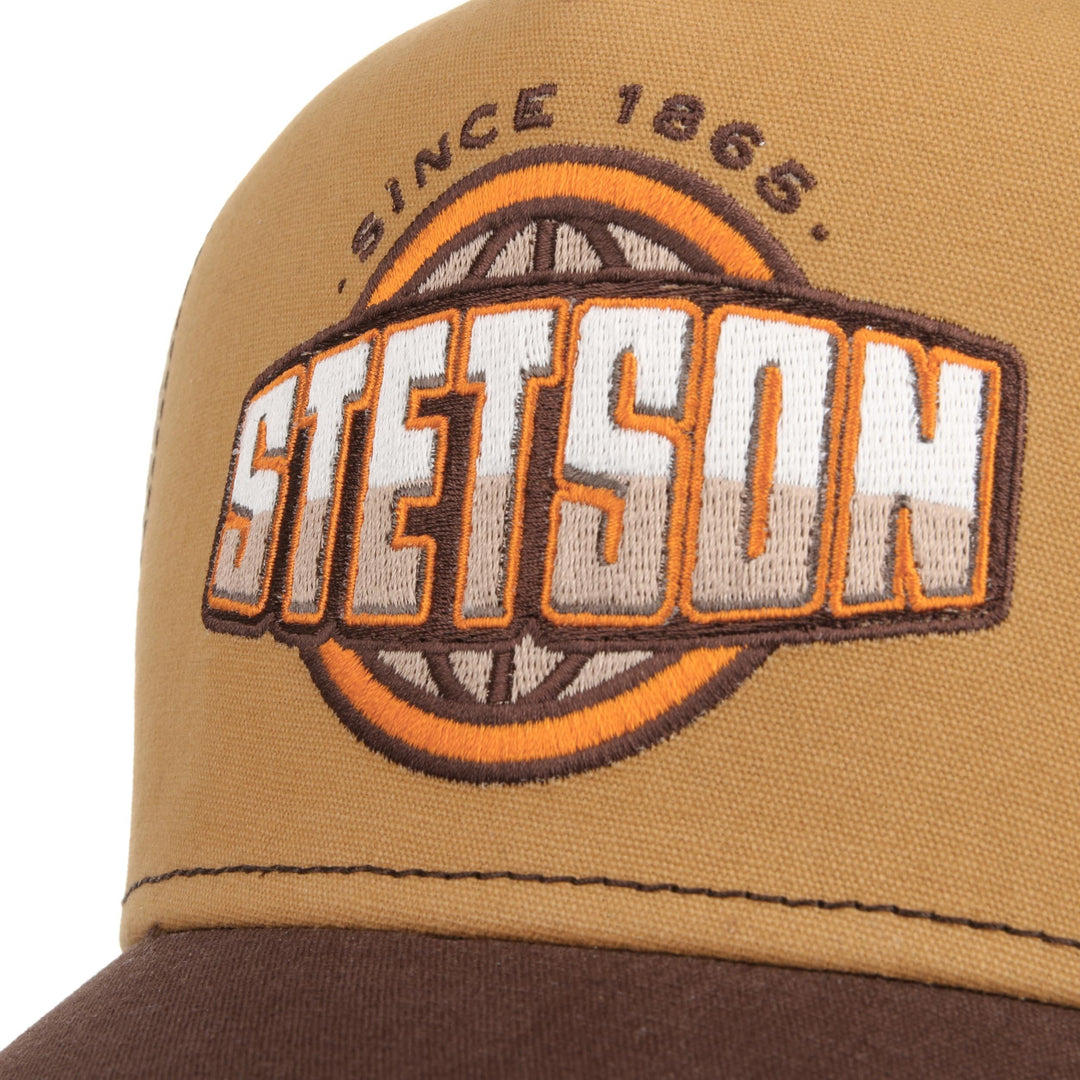 Stetson Classic Globe Baseball Trucker Cap Adjustable Snapback
