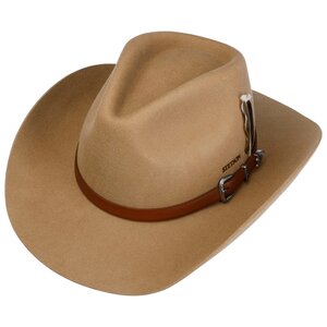 Stetson Limington Western Wool Hat Light Almond