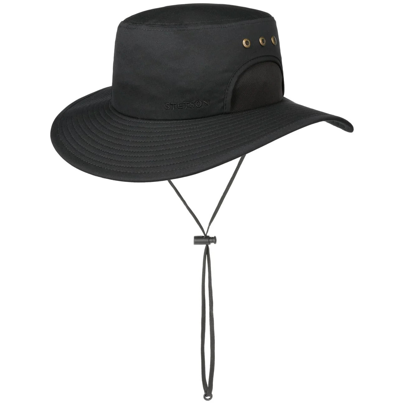 Searoomlynn♡Nylon Travel Outdoor HATブラック Stetson Sacona Coolmax Outdoor Hat in Black – The Hat Company