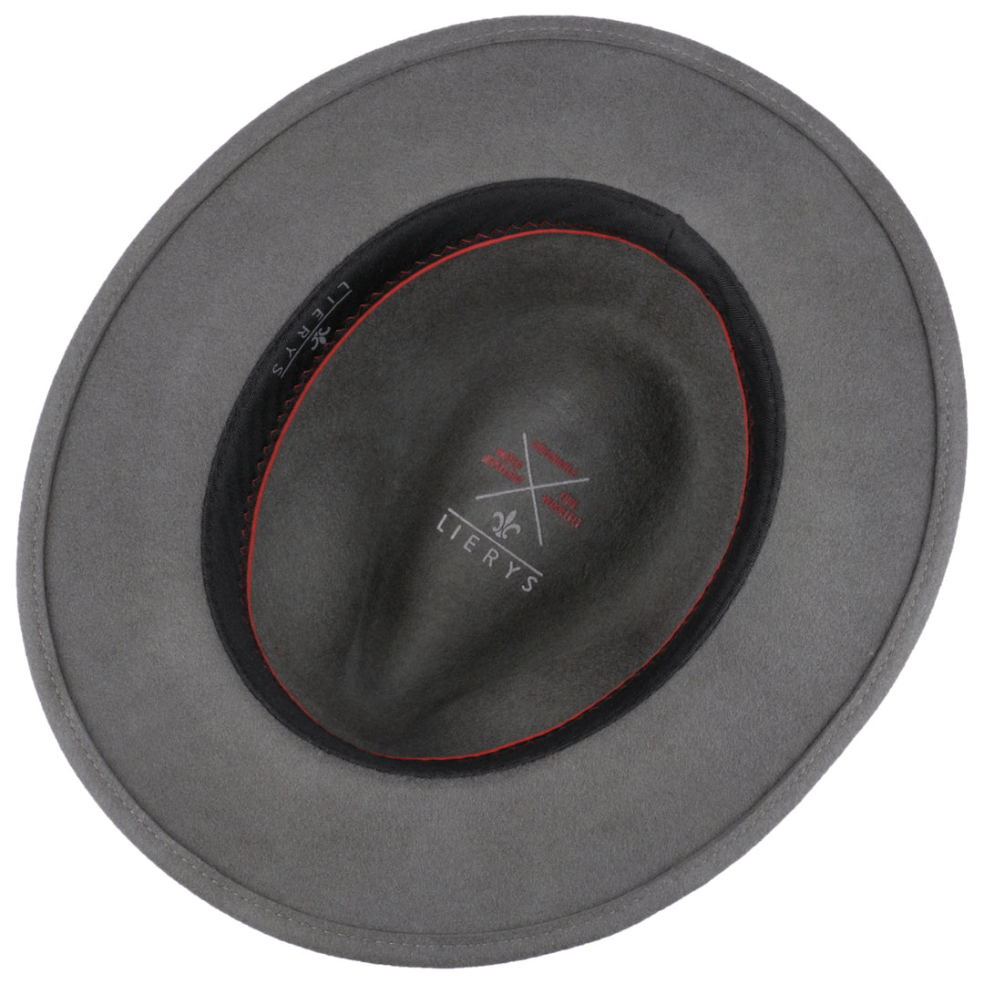 Lierys Sargent Traveller Woolfelt Fedora Grey