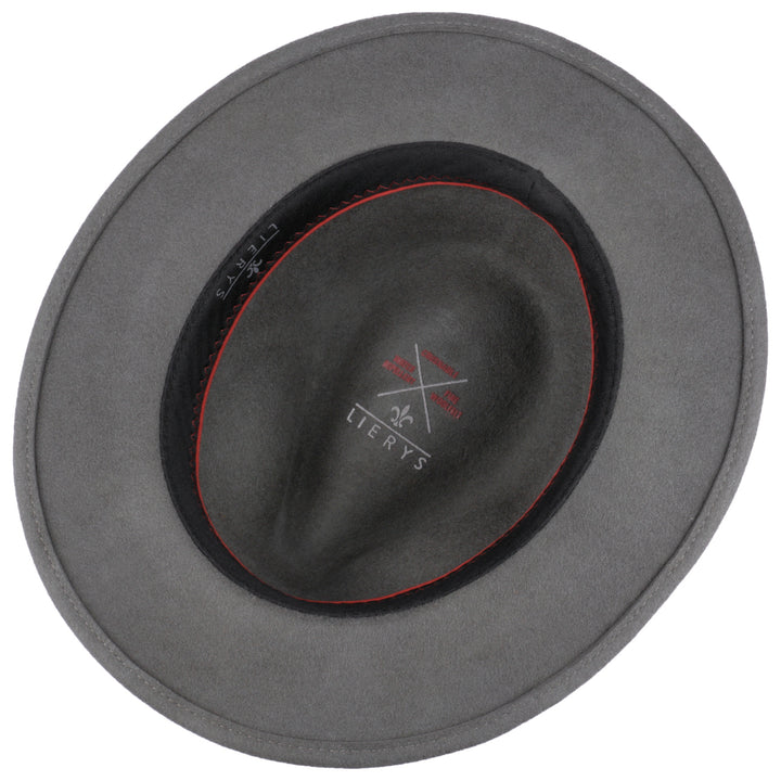 Lierys Sargent Traveller Woolfelt Fedora Grey