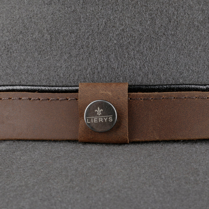 Lierys Sargent Traveller Woolfelt Fedora Grey