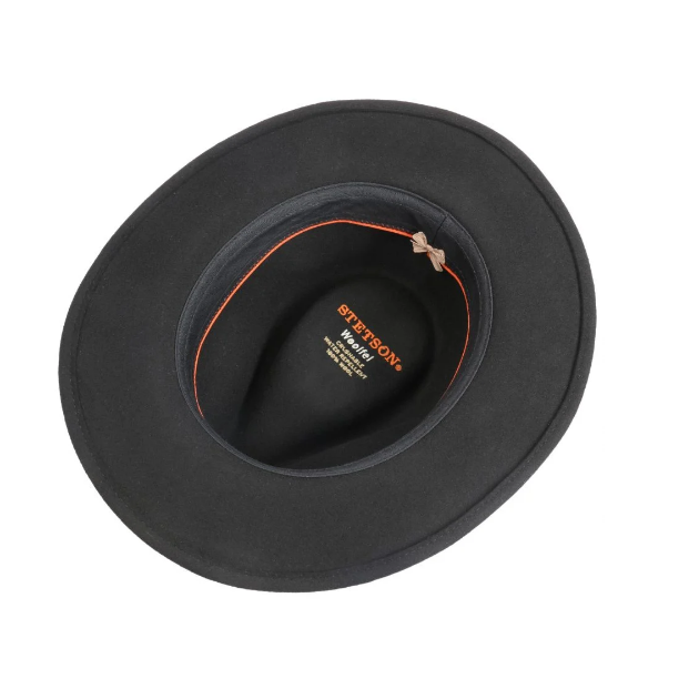 Stetson Yutan Wool Traveller Hat Black