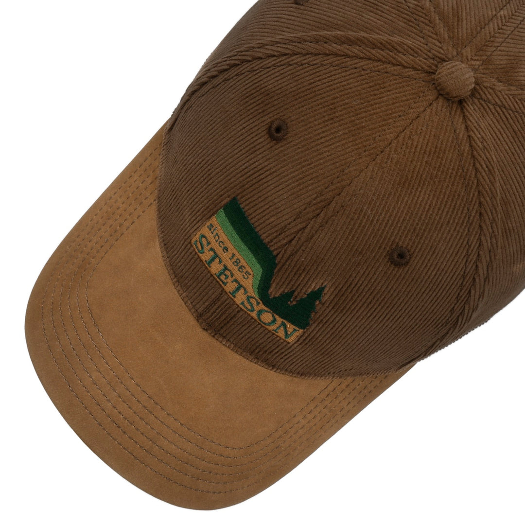 Stetson Since 1865 Woods Cord Adjustable Baseball Cap