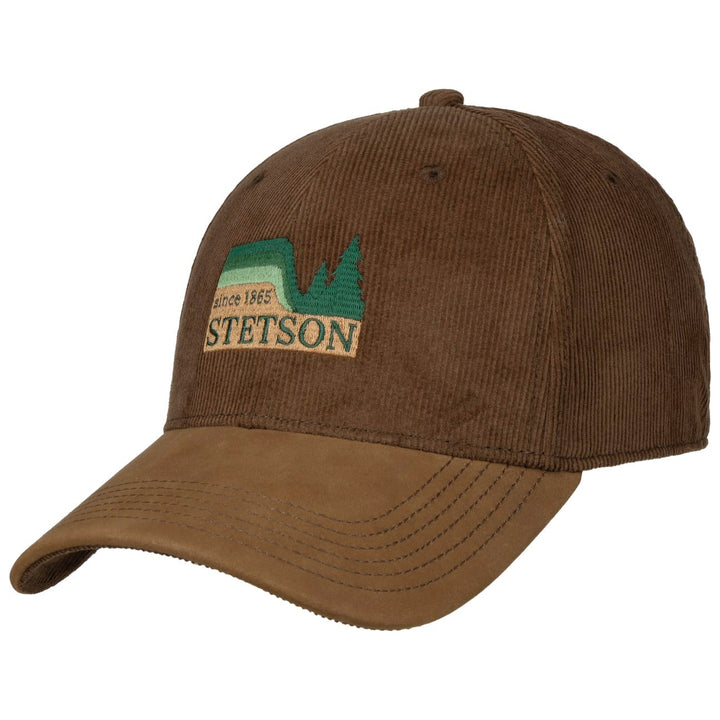 Stetson Since 1865 Woods Cord Adjustable Baseball Cap