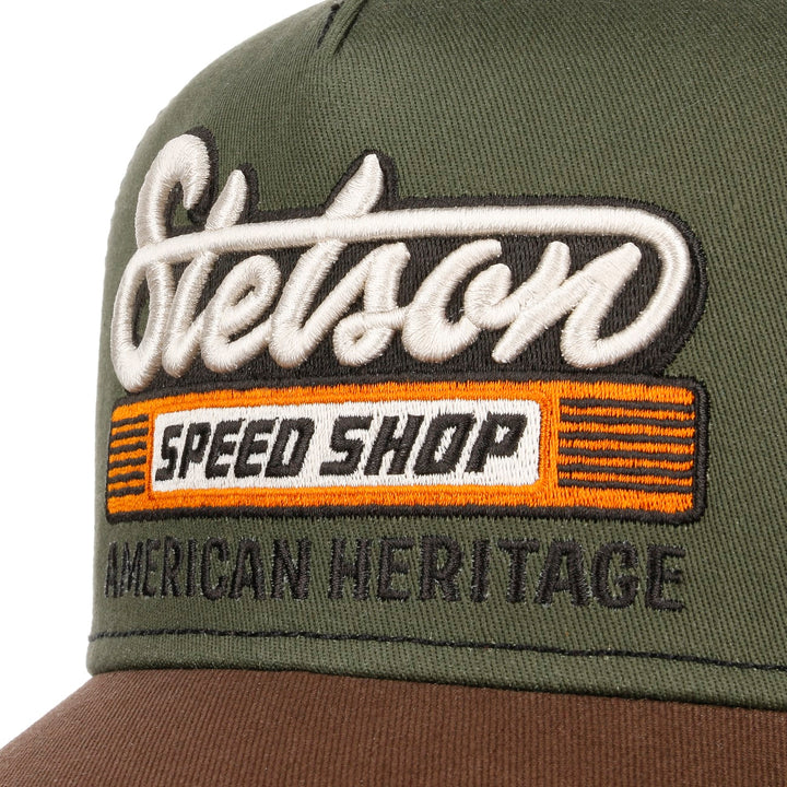 Stetson Speed Shop Baseball Trucker Cap Adjustable Snapback