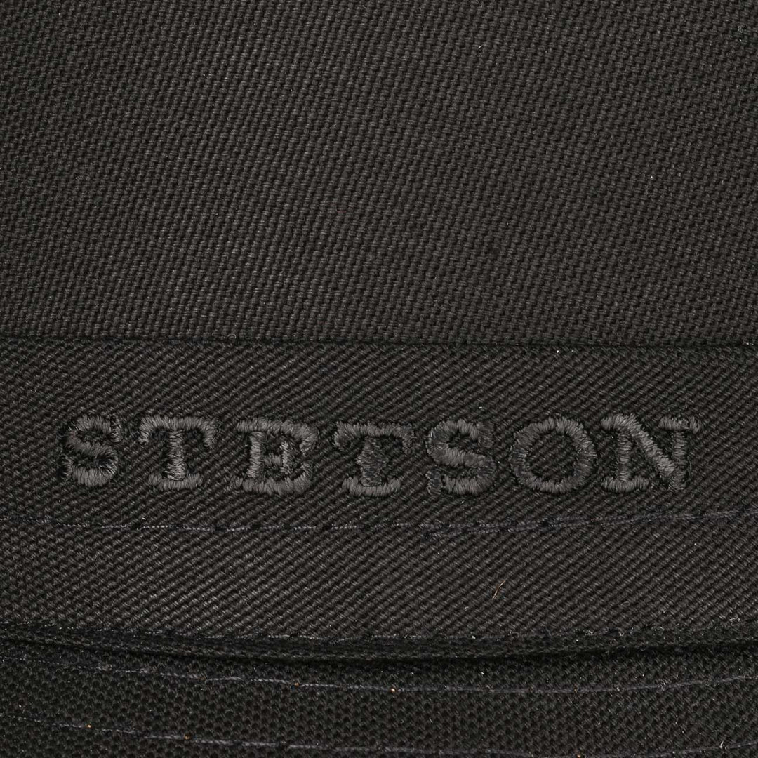 Stetson Athens Cotton Pork Pie Hat In Black