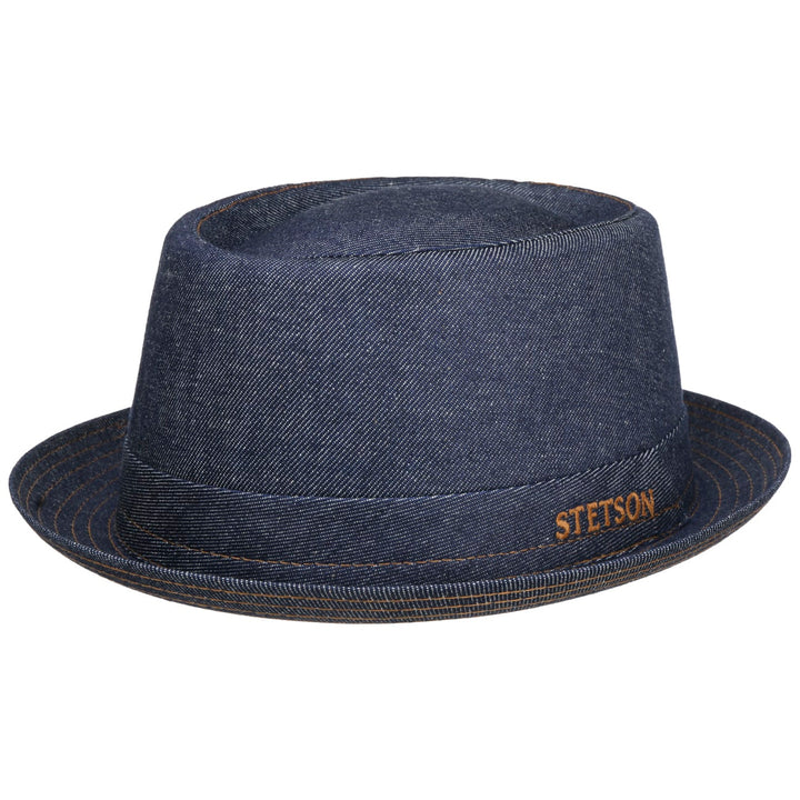 Stetson Danvick Denim Pork Pie Hat