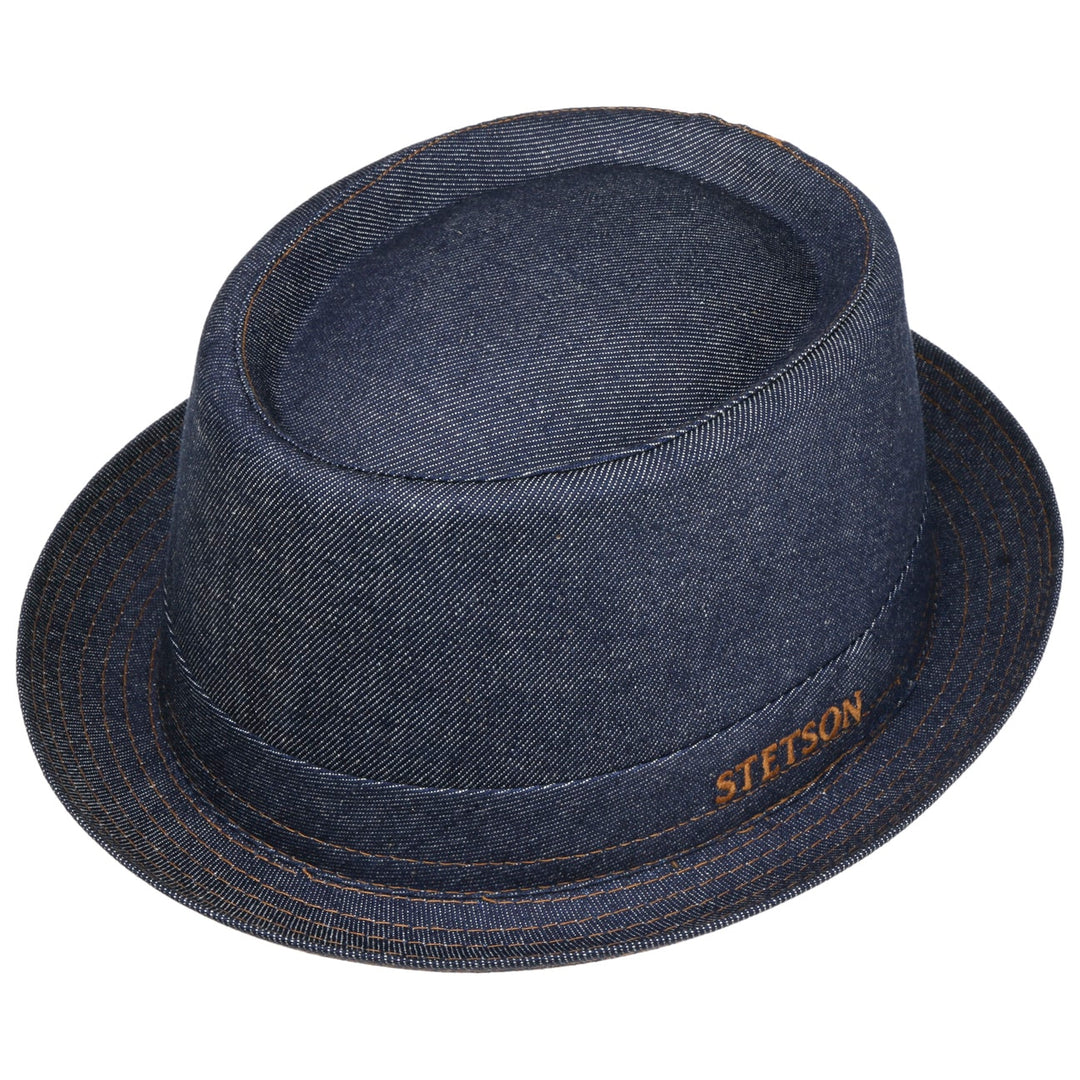 Stetson Danvick Denim Pork Pie Hat