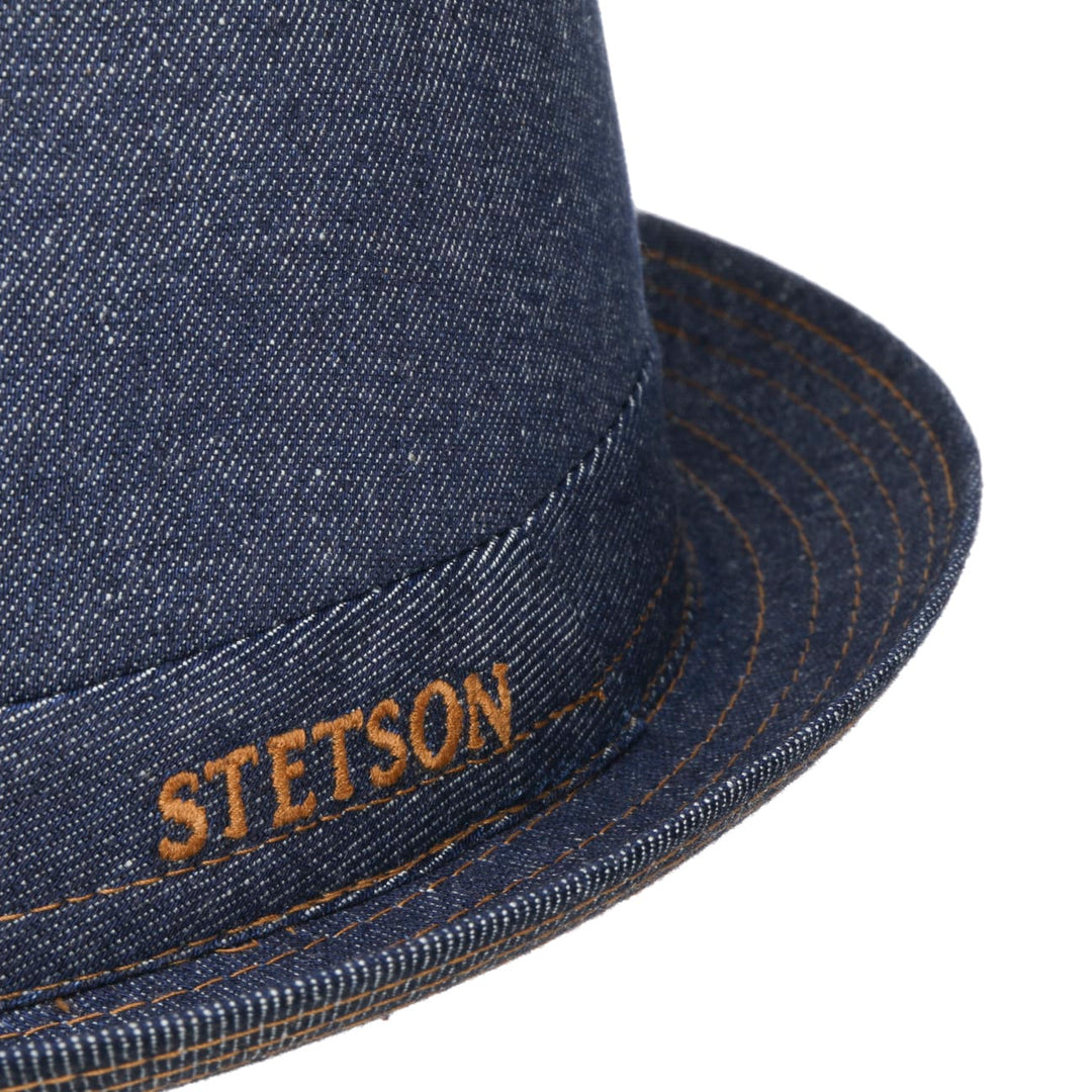 Stetson Danvick Denim Pork Pie Hat