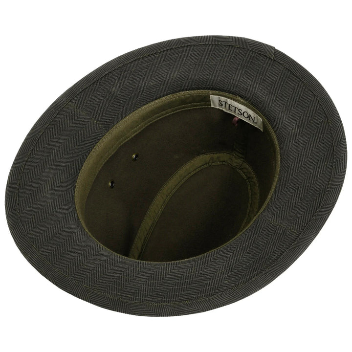 Stetson Herringbone Traveller Cloth Hat