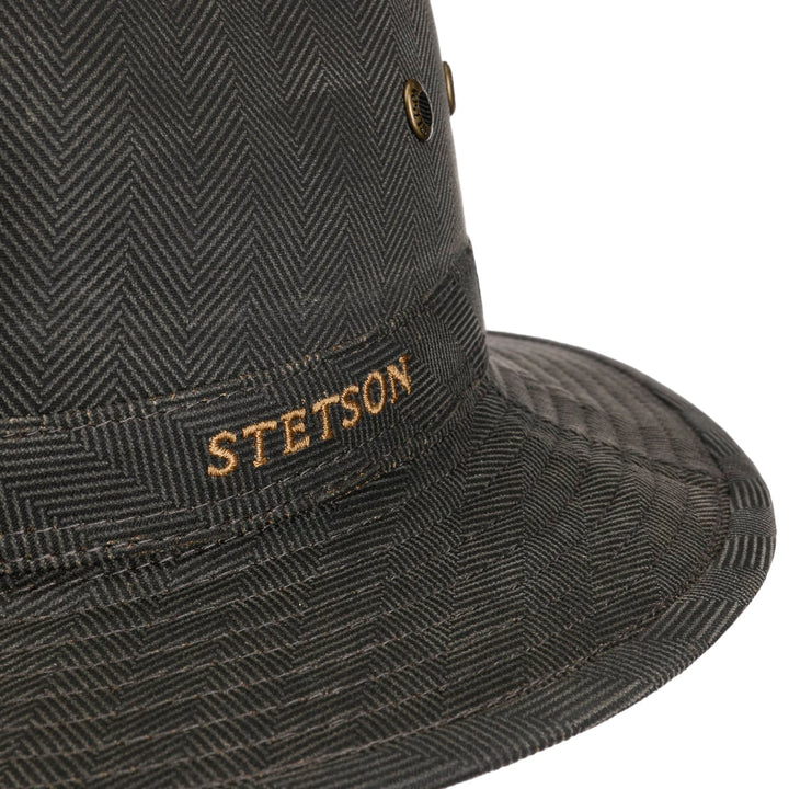 Stetson Herringbone Traveller Cloth Hat