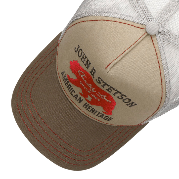 Stetson JBS Bear American Heritage Baseball/Trucker Cap Adjustable Snapback