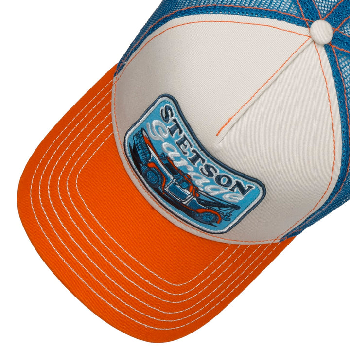 Garage Tow Truck Stetson American Baseball Trucker Cap Adjustable Snapback