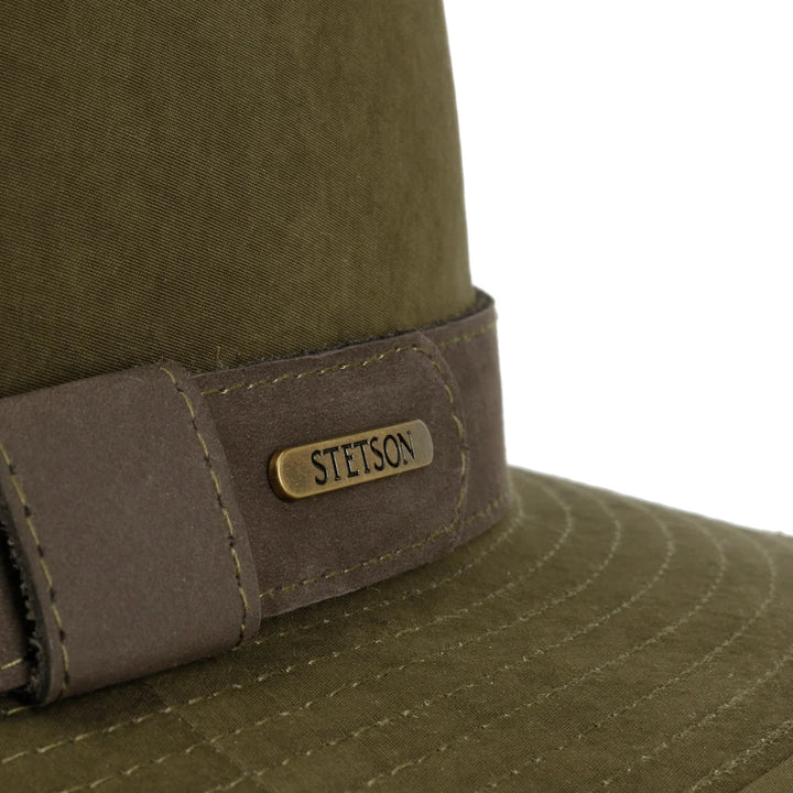 Stetson Traveller Cloth Hat in Olive