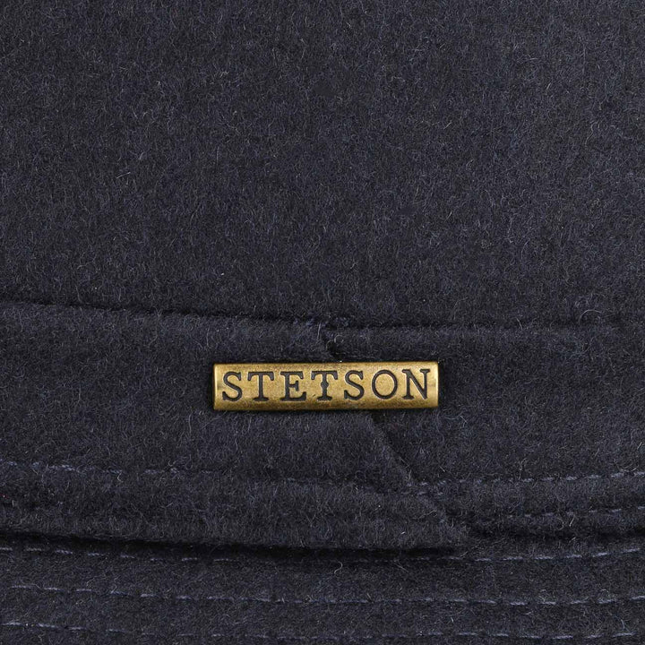 Stetson Wool Pork Pie Hat In Navy