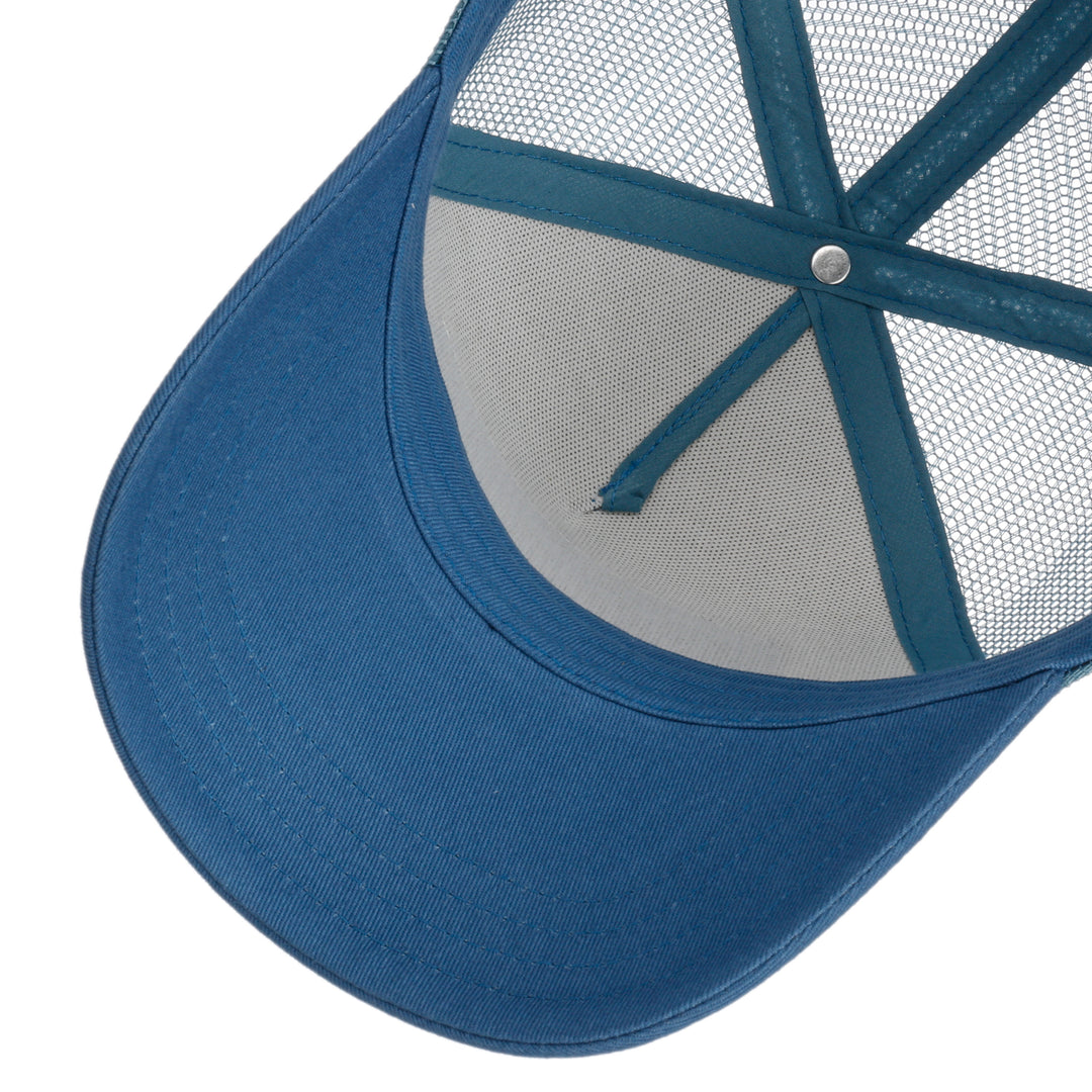 Stetson American Heritage Trucker Baseball Cap Light Blue