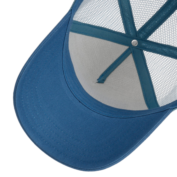 Stetson American Heritage Trucker Baseball Cap Light Blue