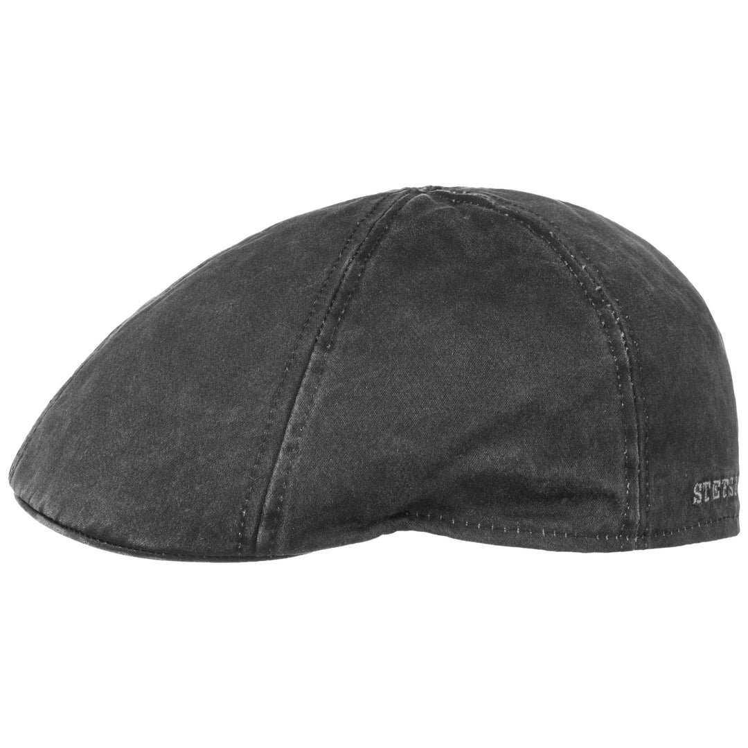 Stetson Texas Duckbill Level Gatsby Cap in Black