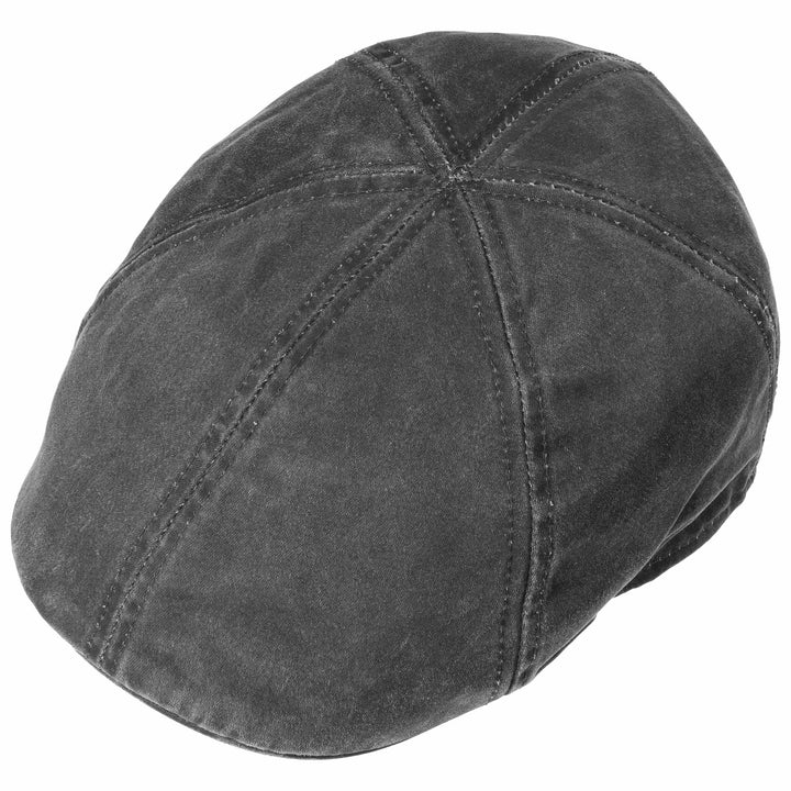 Stetson Texas Duckbill Level Gatsby Cap in Black