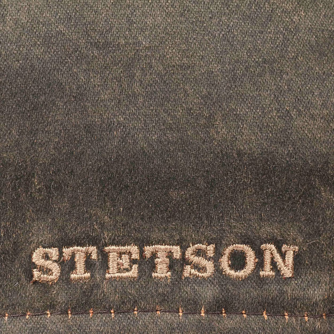Stetson Texas Duckbill Level Gatsby Cap in Brown