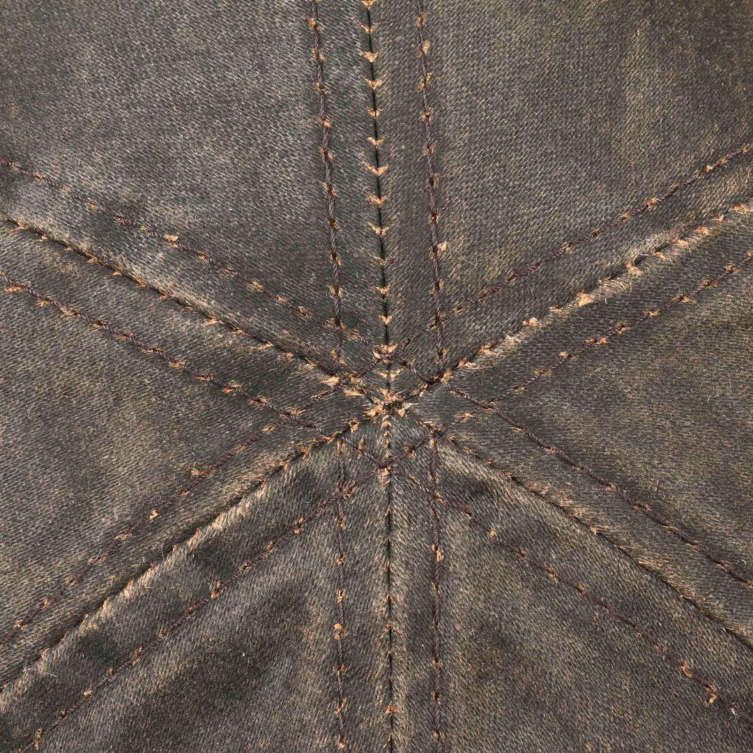 Stetson Texas Duckbill Level Gatsby Cap in Brown