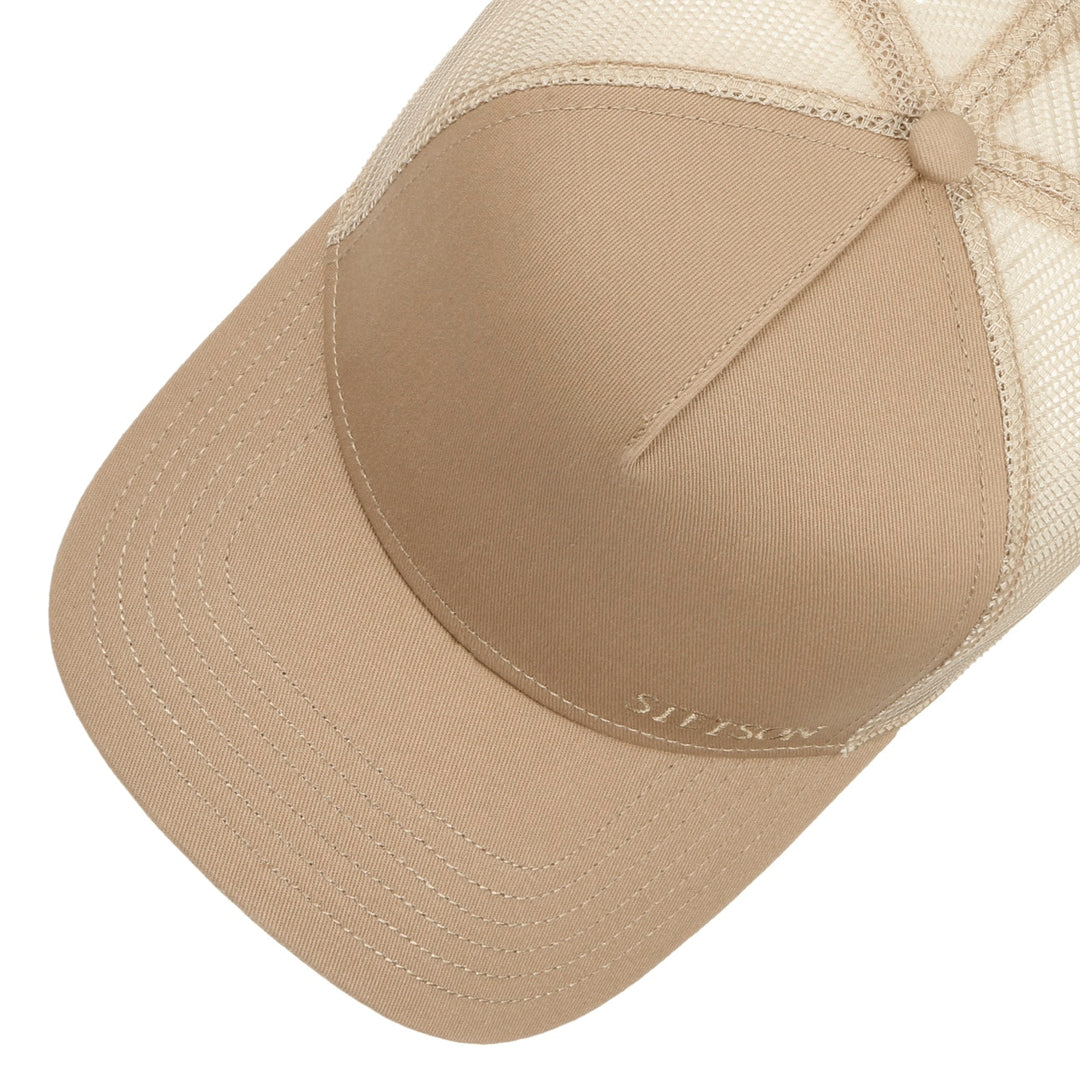 Stetson American Baseball Trucker Cap Adjustable Sand