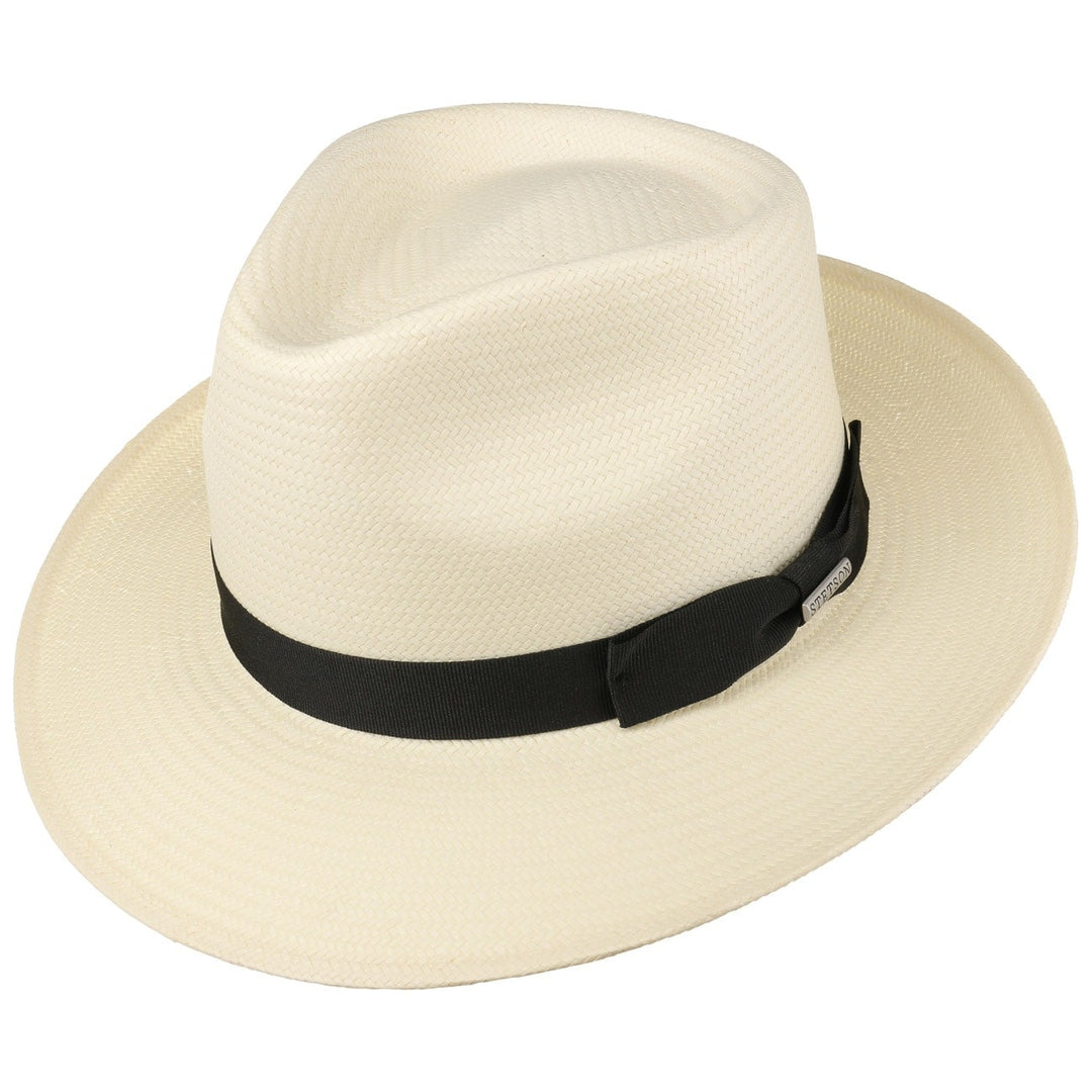 Stetson Telida Toyo Bogart Fedora Hat