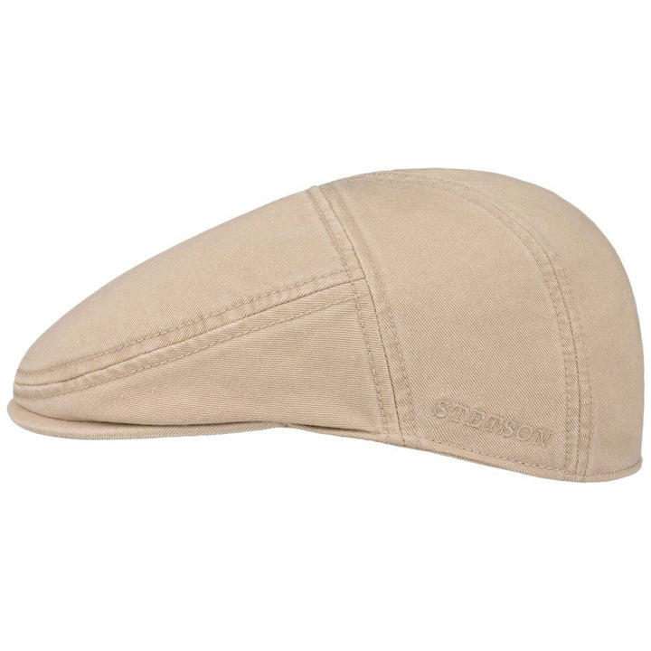 Stetson Paradise Cotton Ivy Flat Cap In Beige