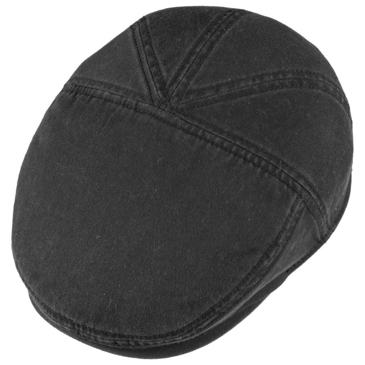 Stetson Paradise Cotton Ivy Flat Cap In Black