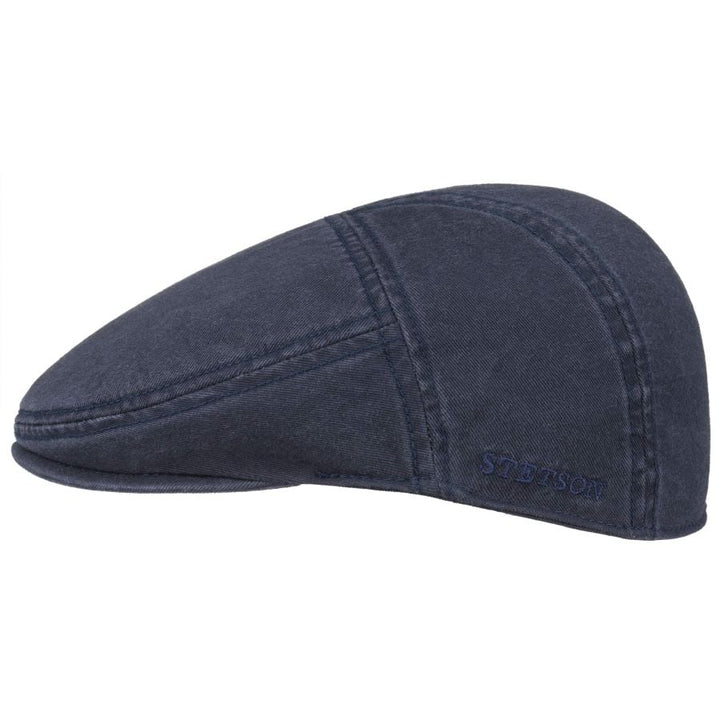 Stetson Paradise Cotton Ivy Flat Cap In Navy