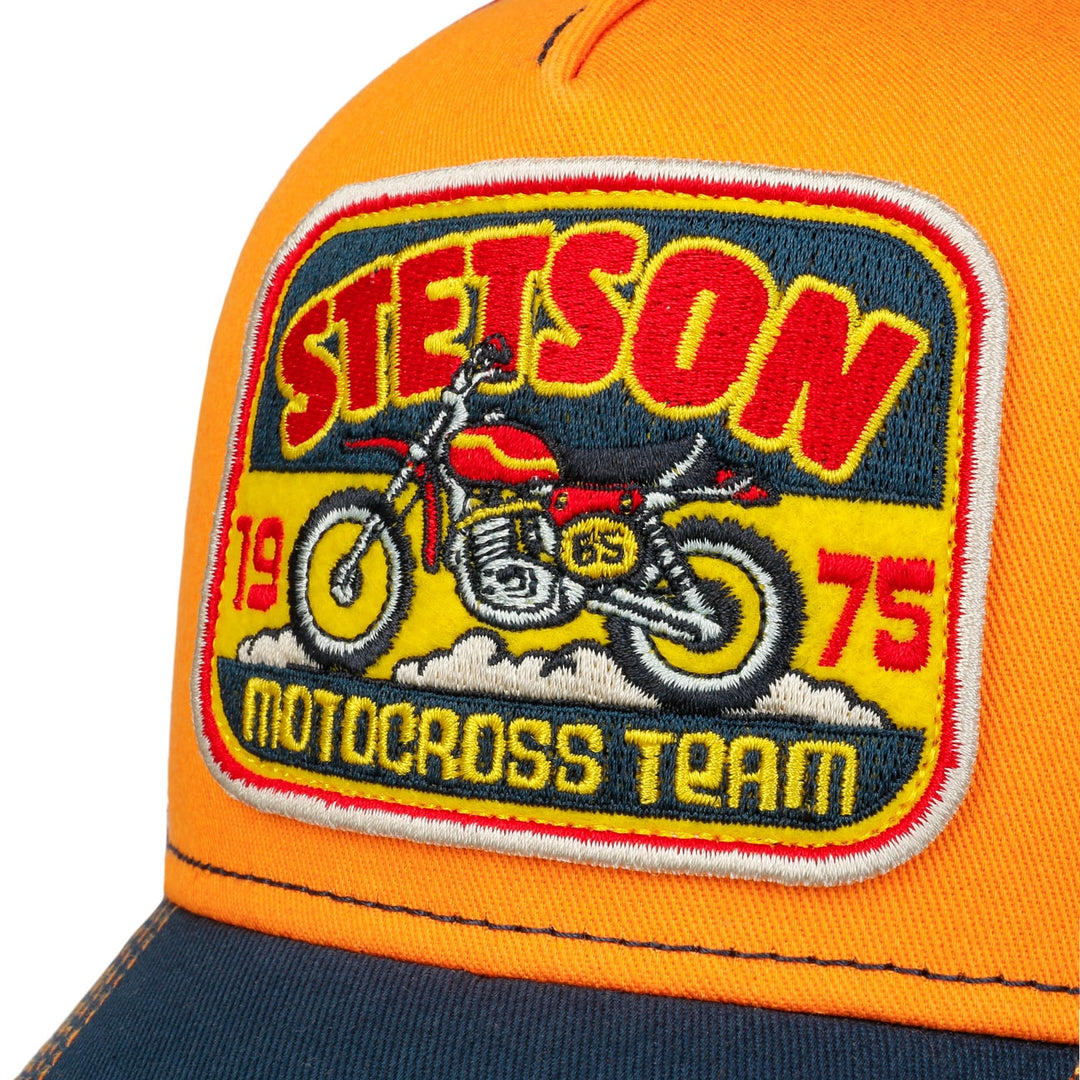 Motorcross Team Stetson Baseball Trucker Cap Adjustable Snapback