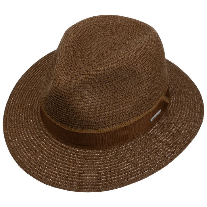 Stetson Pavelo Traveller Straw Hat Coffee