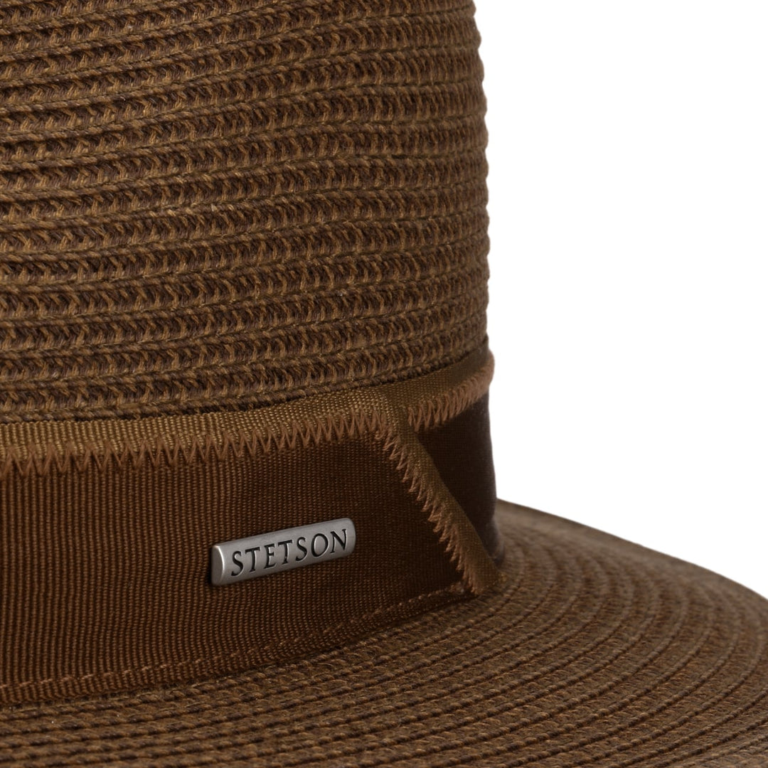 Stetson Pavelo Traveller Straw Hat Coffee