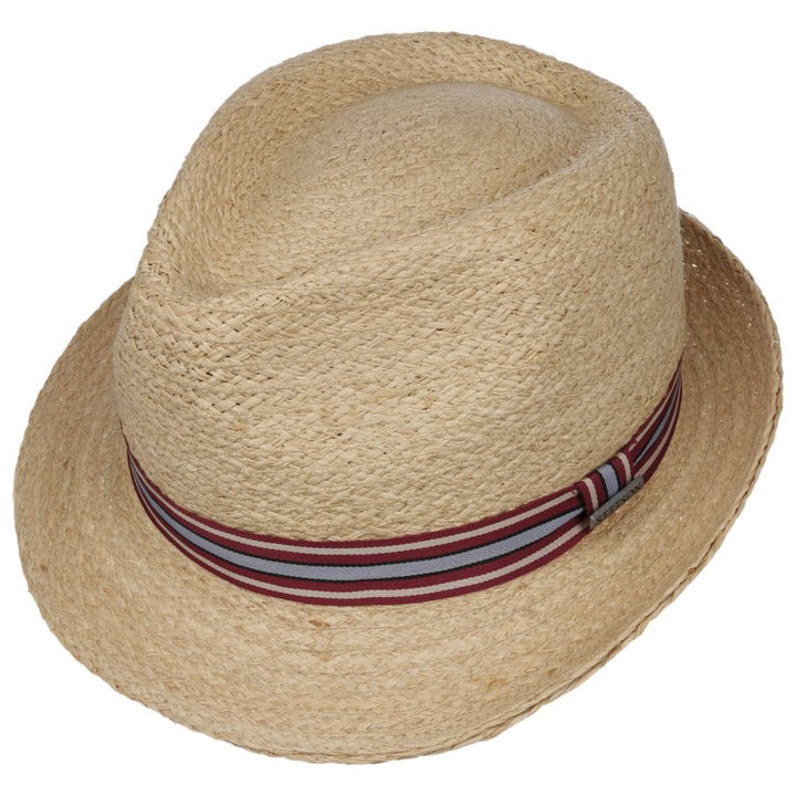 Stetson Terlaco Raffia Straw Trilby Hat