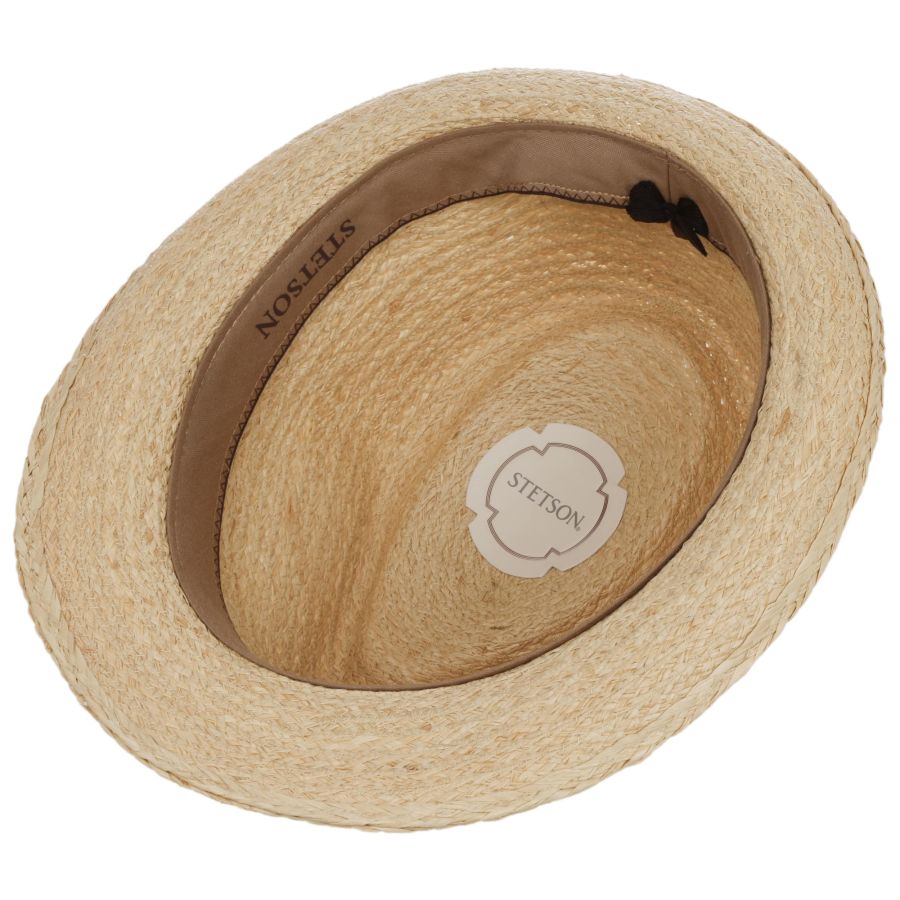 Stetson Terlaco Raffia Straw Trilby Hat